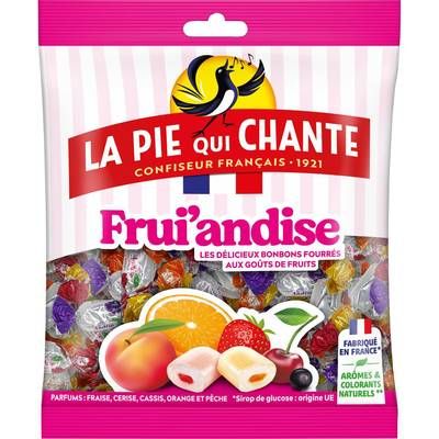 La Pie qui Chante Bonbons Frui'andise, 250g