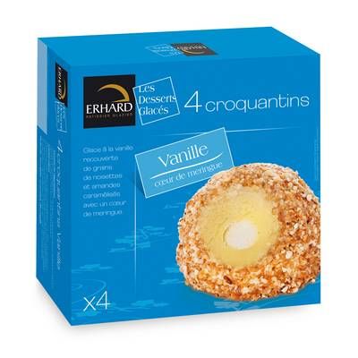 Erhard Croquantins Vanille, 4x78g