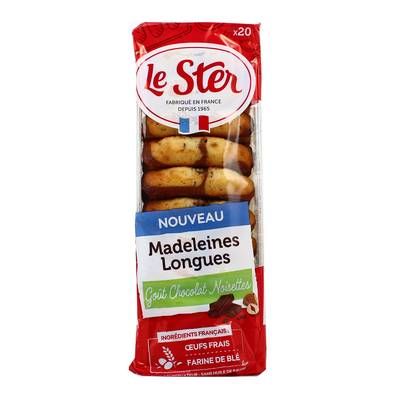 Le Ster  Madeleines Chocolat Noisettes, 250g