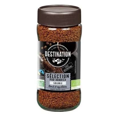 Destination Café Soluble bio instantané Lyophilisé, 100g