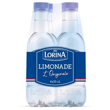 Lorina Limonade artisanal originale, 4x33cl
