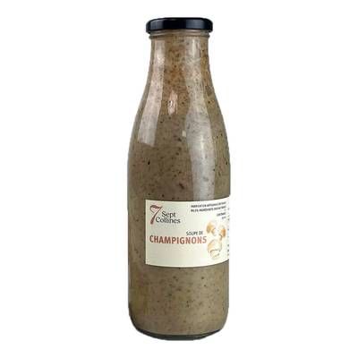 Sept Collines Soupe de Champignons  - Conserverie Artisanale, 70cl