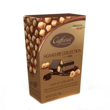Caffarel Assortiment Hazelnut Creations Signature Chocolat Noir, 150g
