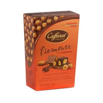 Caffarel Hazelnut Creation Cornet Piemonte Assortiment Lait Et Noir, 150g