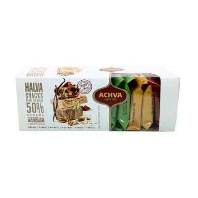 Achva Halva dégustation 3 parfums, 300g