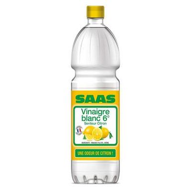 Melfor Vinaigre d'Alcool aromatisé Citron 6° - SAAS, 1L