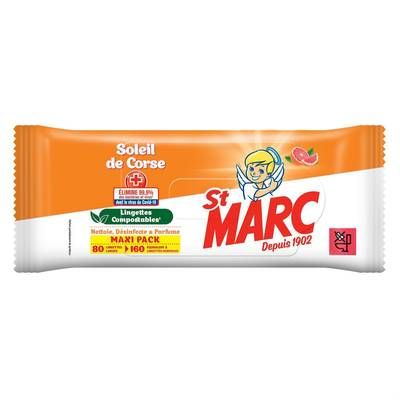 St-Marc Lingettes Soleil de Corse, 80 lingettes