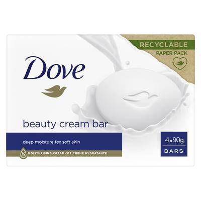 Dove Pain de Toilette Original, 4 x 90g