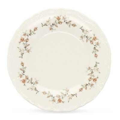 Collection Retro Assiette plate 27,5cm brown flower Retro
