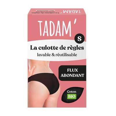 Tadam  Culotte de Règles - Flux abondant -Taille S, 1 culotte