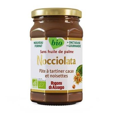 Nocciolata Rigoni Di Asiago Pâte à Tartiner Cacao Noisettes Nocciolata BIO, 250g