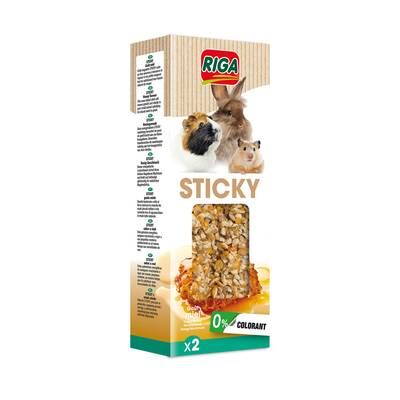 Riga Sticky Baguettes au miel pour rongeur 2x47,5g, 95g