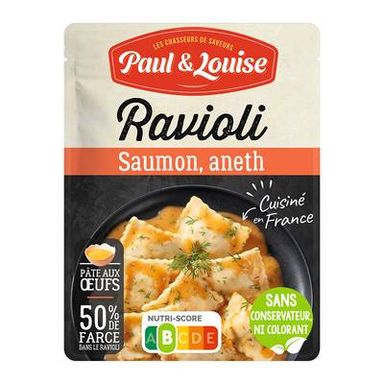 Paul & Louise Ravioli Saumon Aneth, 300g