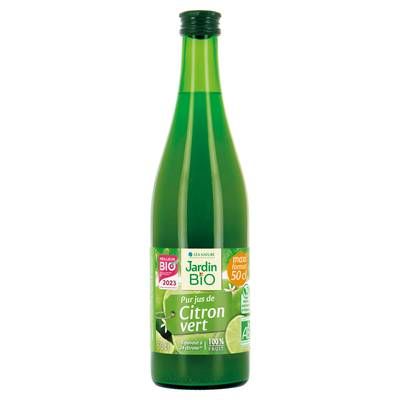 Jardin Bio Etic Pur Jus Citron Vert Bio, 50cl