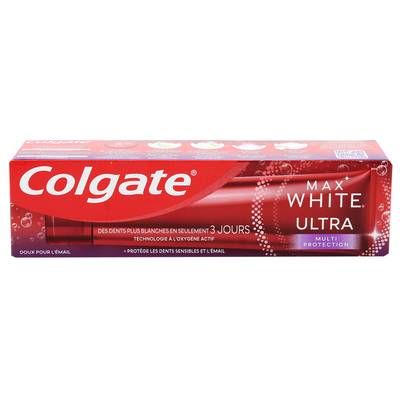 Colgate Dentifrice blancheur Max White Multiprotection, 75ml