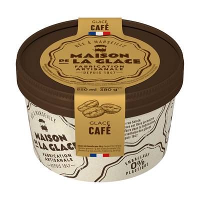Maison de la Glace Glace artisanale Café, 380g