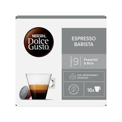 Nescafe Dolce Gusto Café Espresso Barista Intensité 9, 16 capsules