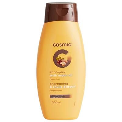 COSMIA Shampooing à l'huile d'Argan cheveux, 500ml