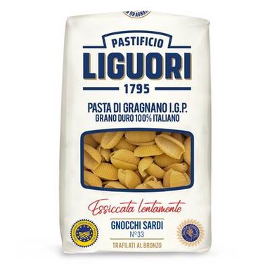 Pastificio Liguori Pâtes Gnocchi Sardi IGP Gragnano Premium, 500g