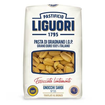 Pastificio Liguori Pâtes Gnocchi Sardi IGP Gragnano Premium, 500g