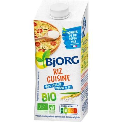 Bjorg Riz Cuisine Bio - Préparation culinaire, 20cl