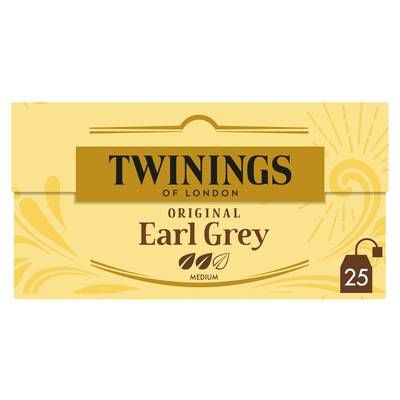 Twinings Thé original earl grey, 25 sachets