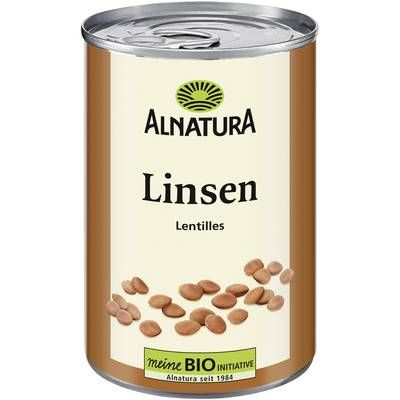 Alnatura Lentilles bio, 265g
