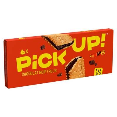 Bahlsen Biscuits pick up fourrés au chocolat noir x6, 168g