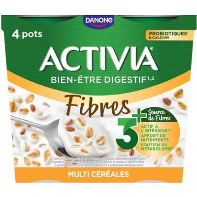 Activia Yaourt céréales, 4x120g