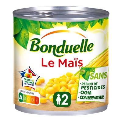 Bonduelle Maïs sans résidu de pesticides, 285g