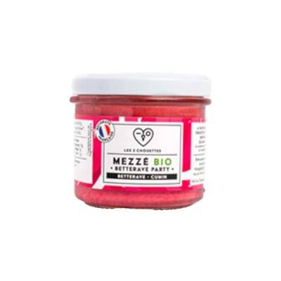 Les 3 Chouettes Mezze Betterave Cumin Bio, 100g
