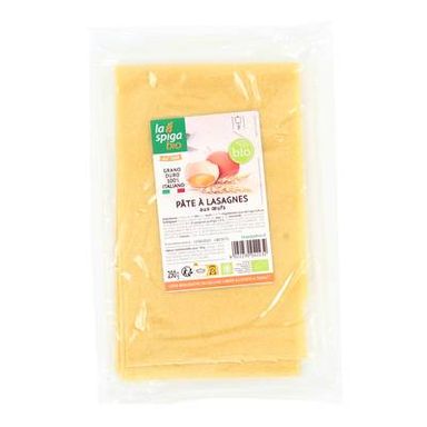 La Spiga Bio Pâte à Lasagne Fraîche Bio, 250g