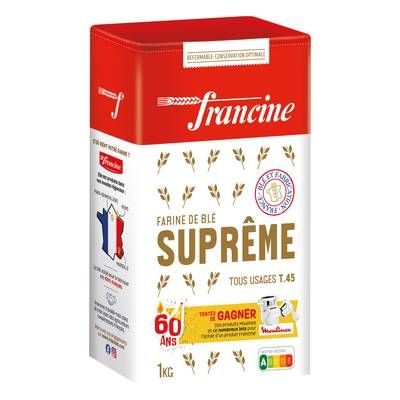 Francine Farine de Blé Suprême Type 45, 1kg