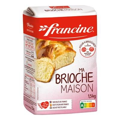 Francine Farine Boulangère pour Brioche Maison, 1,5kg