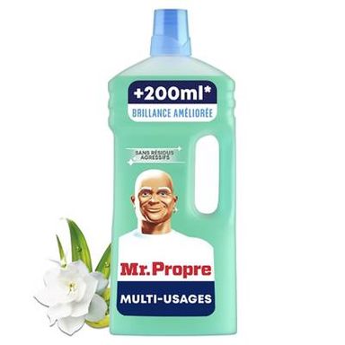 Mr Propre Nettoyant Ménager Multi-Usages Brillance Fraîcheur du Matin, 1,5L