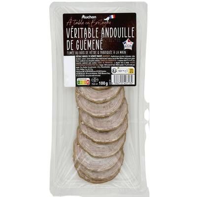 Auchan Terroir Véritable Andouille de Guémené, 100g