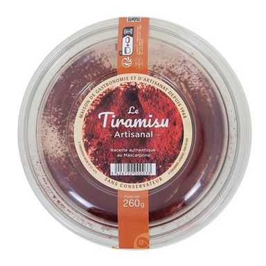 La Hulotte Tiramisu Artisanal, 260g