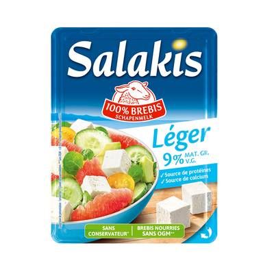 Salakis Féta légère 9%mg, 200g