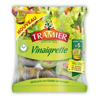 Tramier Vinaigrette en dose individuelle, 5x20ml
