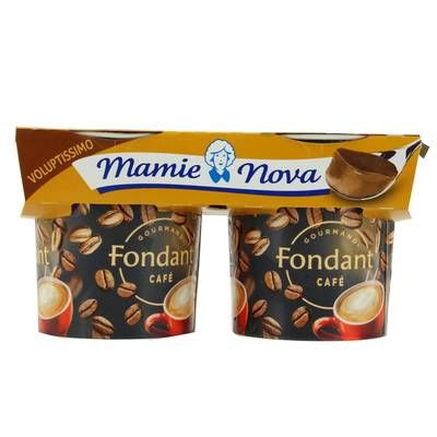 Mamie Nova Gourmands Crème café, 2x150g