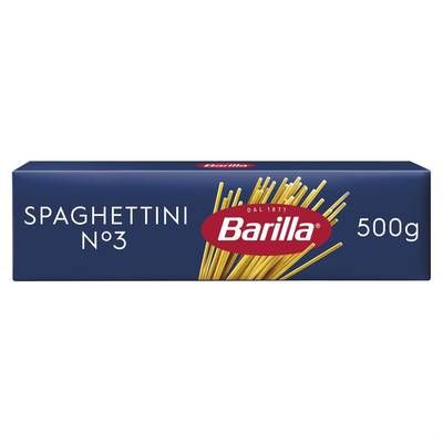 Barilla Pâtes Spaghettini N°3, 500g