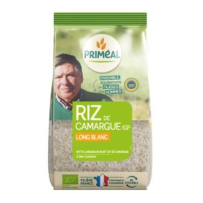 Priméal Riz de Camargue IGD Long Blanc bio, 1kg