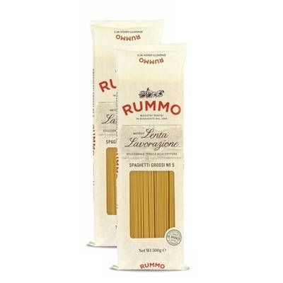 Rummo Pâtes Spaghetti Grossi N°5 Premium, Lot de 2x500g
