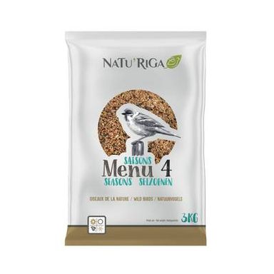 Riga Mélange de graines oiseaux de la nature, 3kg