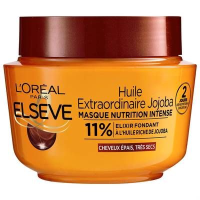 Elsève Masque nutrition intense - Huile Extraordinaire Jojoba, 310ml
