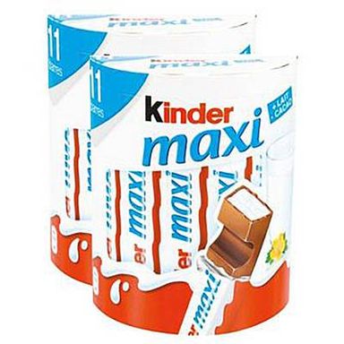 Kinder Maxi, Lot de 2x11 Bâtonnets