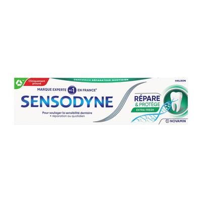 Sensodyne Dentifrice répare et protège extra fresh, 75ml