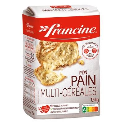 Francine Farine Pain multi-céréales, 1,5kg