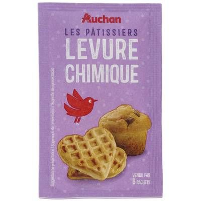 Auchan Levure chimique, 66g