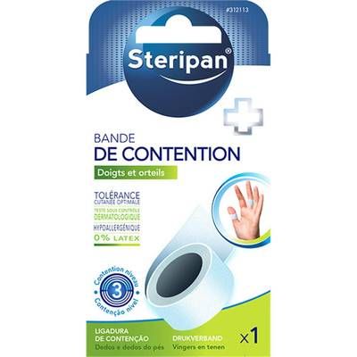 Steripan Bande de contention spécial doigt & orteils, 1 bande